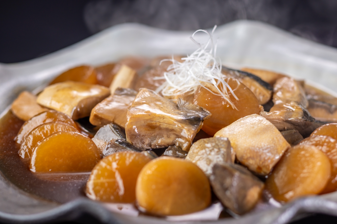 あったか　ぶり大根煮つけ