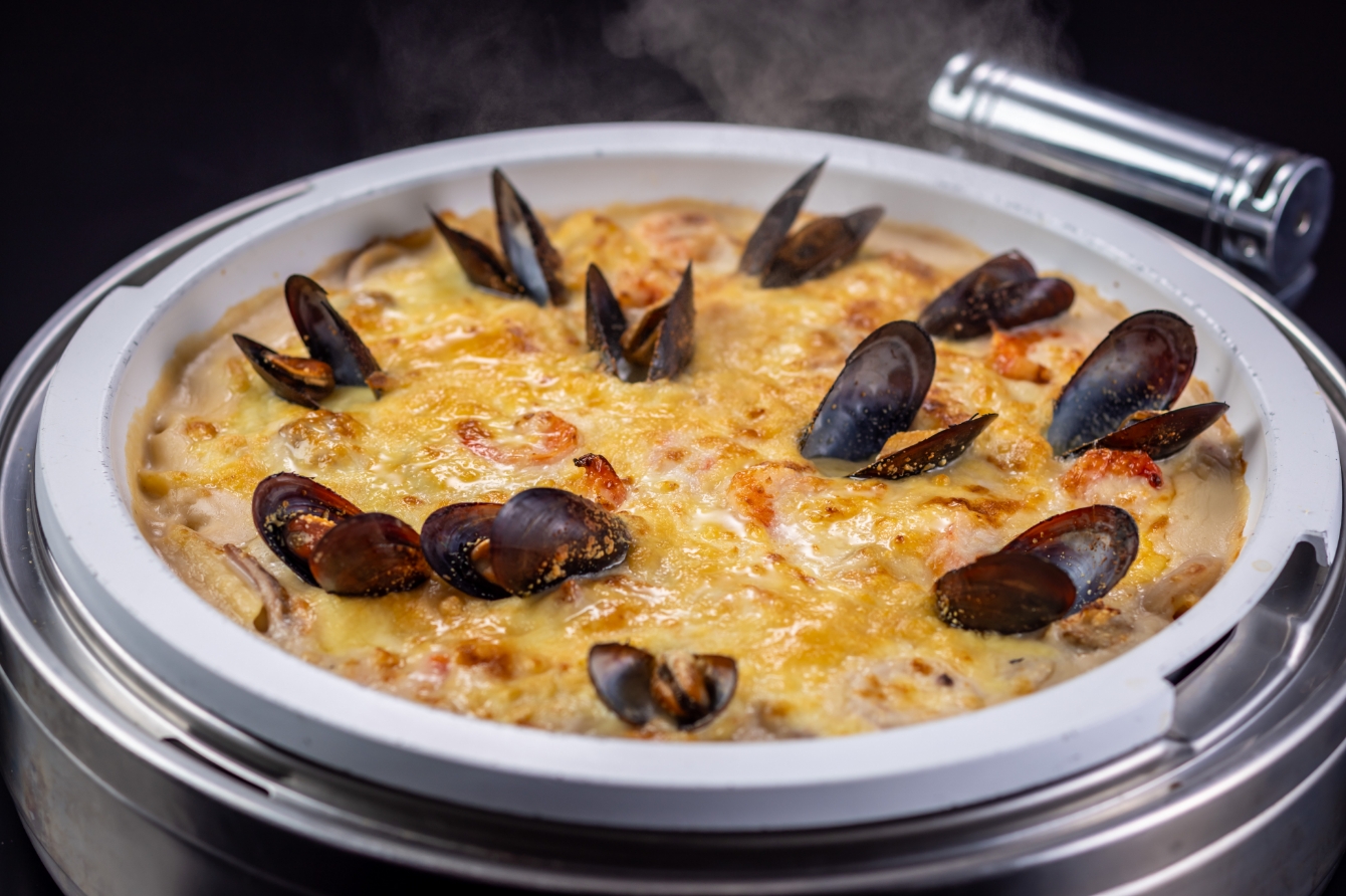 海の幸　クリームグラタン